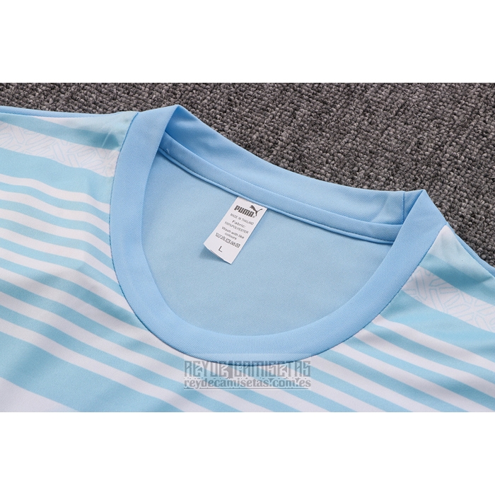 Chandal del Manchester City Manga Corta 2022 Azul